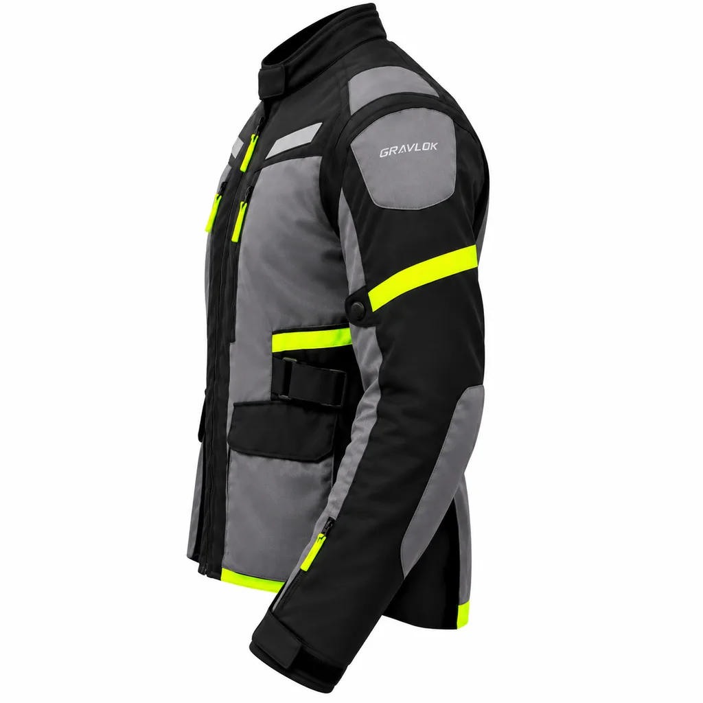 Gravlok Premium 3 Season Jacket Neon — Left