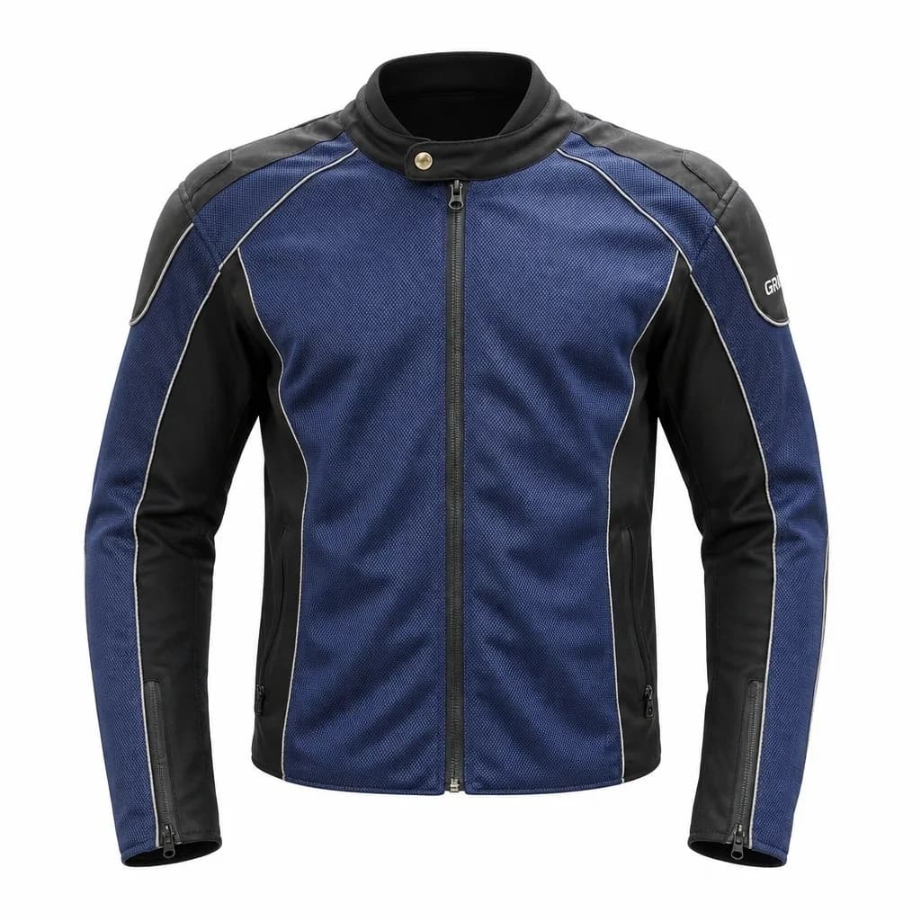 Gravlok Premium Mesh Riding Jacket — Front