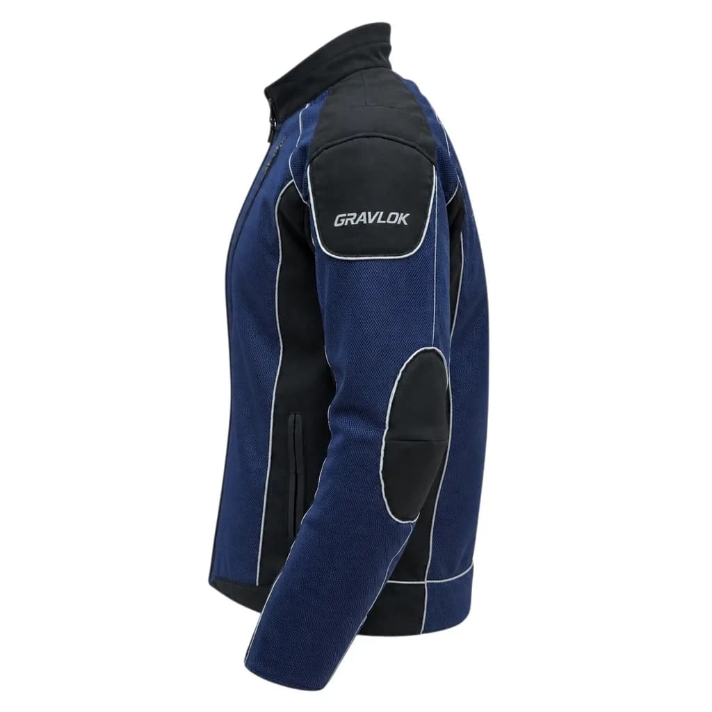 Gravlok Premium Mesh Riding Jacket — Left