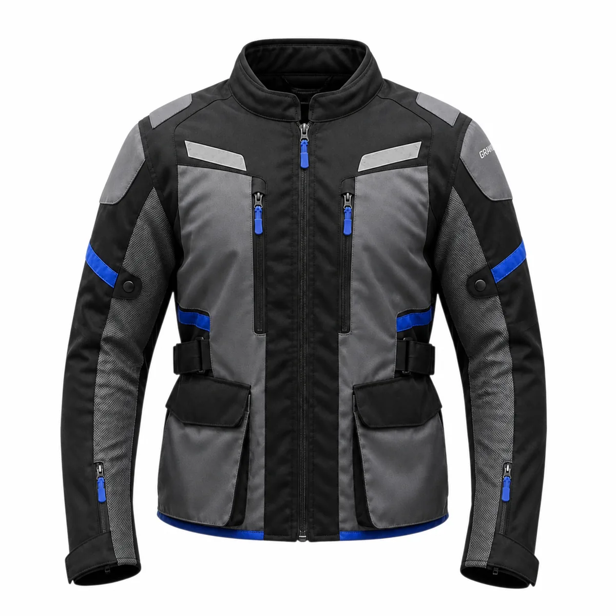 Gravlok Premium 3 Season Jacket Blue — Front