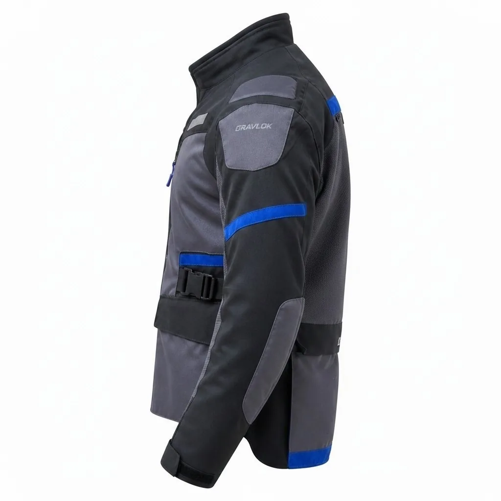 Gravlok Premium 3 Season Jacket Blue — Left