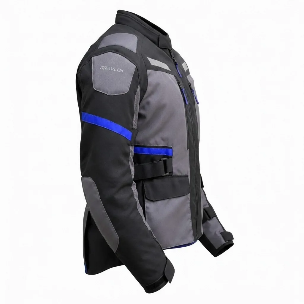 Gravlok Premium 3 Season Jacket Blue — Right
