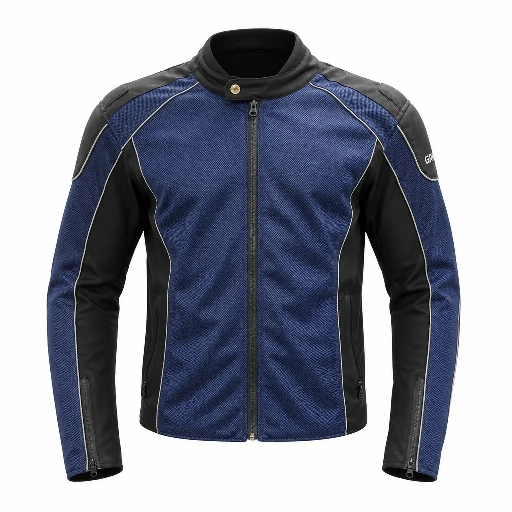 Gravlok Premium Mesh Riding Jacket — Front