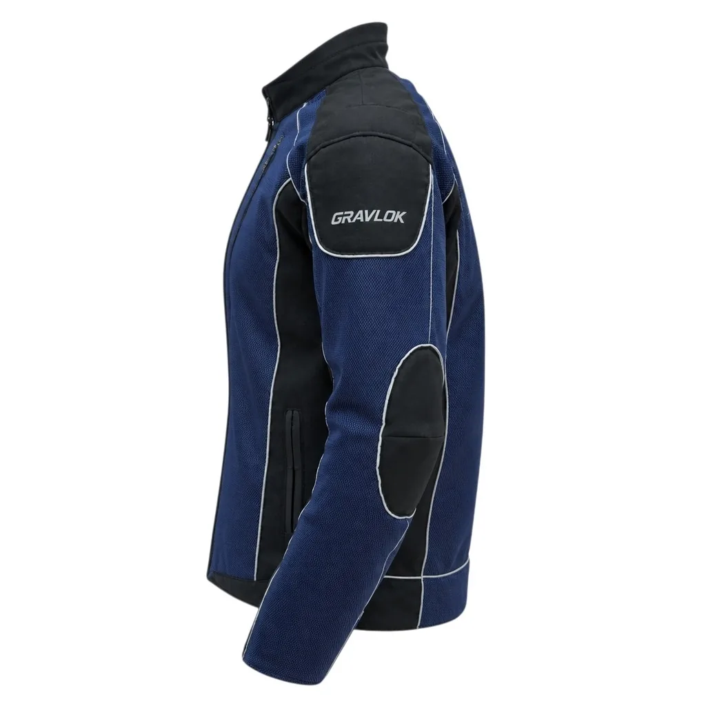 Gravlok Premium Mesh Riding Jacket — Left