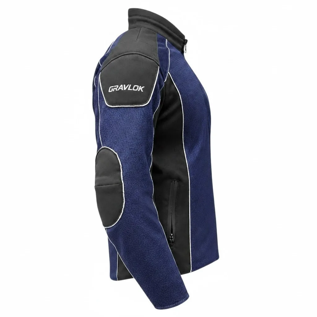 Gravlok Premium Mesh Riding Jacket — Right